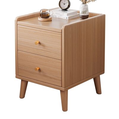 Bedside Tables with 2 Drawers, Modern Nightstand Set of 2 for Bedroom,Side Table with Storage for Living Room, Sofa Cabinet for Living Room, Bedroom, Office