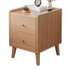 Bedside Tables with 2 Drawers, Modern Nightstand Set of 2 for Bedroom,Side Table with Storage for Living Room, Sofa Cabinet for Living Room, Bedroom, Office view 1
