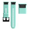 CEKGDB 26 22 20MM Watchband Strap For Garmin Fenix 7X 7 7S Watch Quick Release Silicone Easyfit Wrist Band Strap (Color : Teal, Size : 22MM Fenix 6 5 5plus) view 1