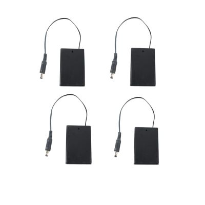 Industrial DC socket Laser module DC battery holder box Removable battery holder box Can be connected to a power supply (excluding battery)(DC battery holder-4pack)