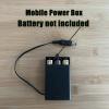 Industrial DC socket Laser module DC battery holder box Removable battery holder box Can be connected to a power supply (excluding battery)(DC battery holder-4pack) view 4