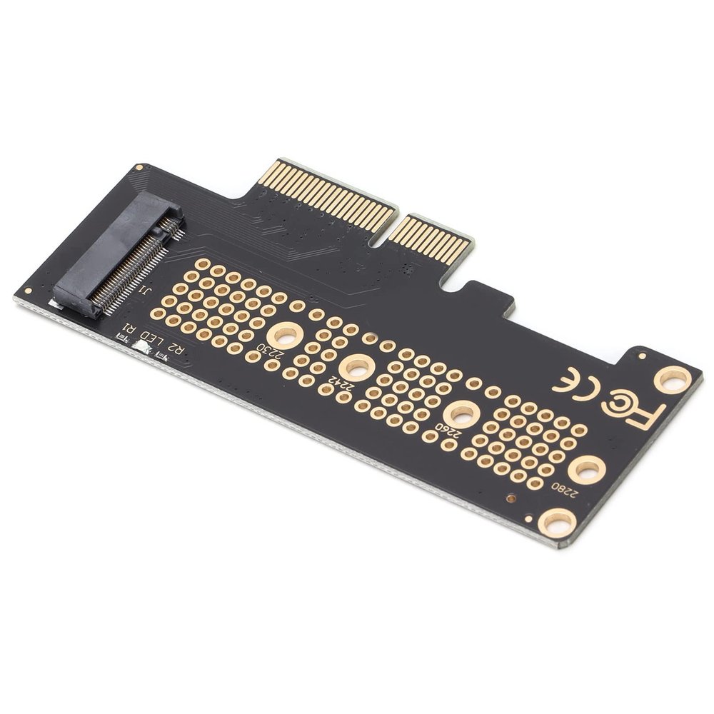 ASHATA PCIE X1/x4 to M.2 NGFF SSD Nvme Hard Disk Converter, PCI Express Adapter for 2230/2242/2260/2280 SSD (PCIEx4)