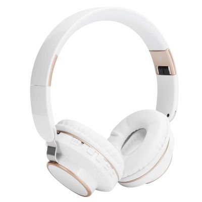 ASHATA Bluetooth Headphones Over Ear, Bluetooth 5.0 HiFi Stereo Headset, Folding Telescopic Sports Computer Gaming Headphone for Online Class, Home Office, PC, Cell Phones, TV