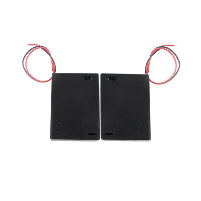 AAA Laser module battery holder with wire The battery holder box can be moved (batteries not included) (Battery holder-2pack)