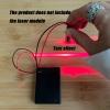 AAA Laser module battery holder with wire The battery holder box can be moved (batteries not included) (Battery holder-2pack) view 3