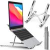 Saini_MEDICOS Portable Laptop Computer Stand Tablet Stand, Foldable Desktop Holder view 1