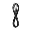 Cable Central LLC (100 Pack 18 Inch Phone Cord Straight w/RJ11 (6P4C) Plug, Black, UL - 1.5 Feet view 1