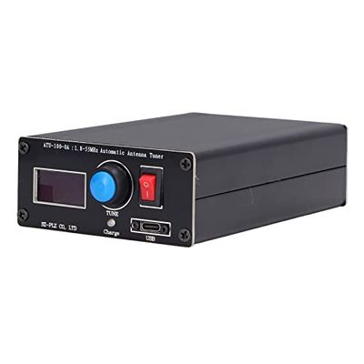 Automatic Antenna Tuner 1.8Mhz to 55Mhz ATU100 Mini USB Charging Antenna Tuner with 0.96in Display