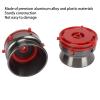 1 Pair Nab Hub Adapters, Opener Universal Loading Device for Studer, for Akai, for Teac, for Reel to Reel Tape Recorders, Polished Aluminium Nab Hub Device (Grey) view 4
