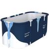 Hand-held bathtub P-foldable folding Soaking bathtub Portable foldable Separate family bathroom for adults SPA Shower freestanding Hot tub Hot foam thickened insulated view 1