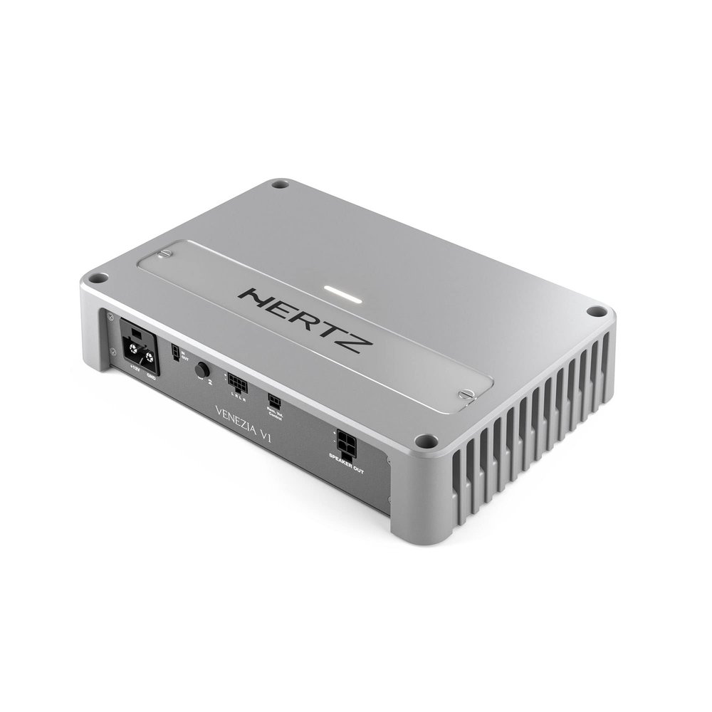 Hertz Venezia V1 - Monoblock Subwoofer Marine Amplifier 1200 W x 1 @ 2-Ohm