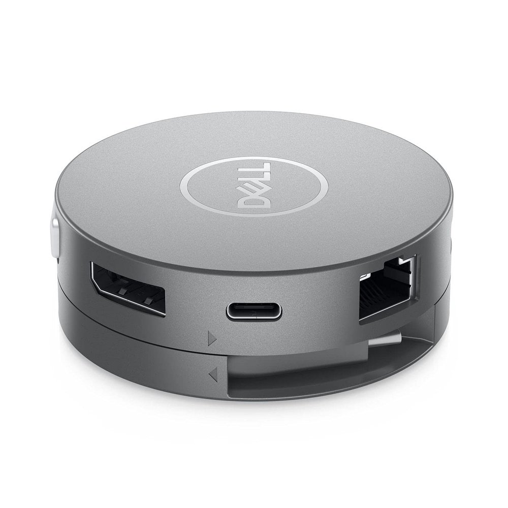 Dell Docking Station DA310, Wired, DA310, Wired, USB 3.2 Gen 2, 0470-AEUP, 832585 (DA310, Wired, USB 3.2 Gen 2 (3.1 Gen 2) Type-C, 10,100,1000 Mbit/s, Silver, 3840 x 2160 Pixels, 1920 x 1080)