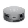 Dell Docking Station DA310, Wired, DA310, Wired, USB 3.2 Gen 2, 0470-AEUP, 832585 (DA310, Wired, USB 3.2 Gen 2 (3.1 Gen 2) Type-C, 10,100,1000 Mbit/s, Silver, 3840 x 2160 Pixels, 1920 x 1080) view 1