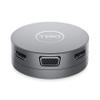 Dell Docking Station DA310, Wired, DA310, Wired, USB 3.2 Gen 2, 0470-AEUP, 832585 (DA310, Wired, USB 3.2 Gen 2 (3.1 Gen 2) Type-C, 10,100,1000 Mbit/s, Silver, 3840 x 2160 Pixels, 1920 x 1080) view 3