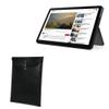 BoxWave Case Compatible with Lenovo IdeaPad Duet Chromebook (10.1 in - ZA6F) - Nero Leather Envelope, Leather Wallet Style Flip Cover view 1