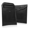 BoxWave Case Compatible with Lenovo IdeaPad Duet Chromebook (10.1 in - ZA6F) - Nero Leather Envelope, Leather Wallet Style Flip Cover view 2