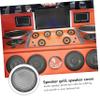 Parliky 2pcs Speaker Grill Cover Mesh Protector for Subwoofer and Car Audio Speaker Accessory for Enhanced Protection and Style Prevents Damage and Keeps Speakers Safe view 2