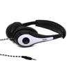 Avid Products AE-35 White Classroom Personal Headphones with 3.5mm Plug, No Mic (50 Pack) view 3