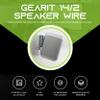 GearIT 100ft 14ga CL2 Speaker Wire & 12 Rt Angle Banana view 3