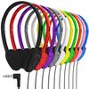 Maeline Bulk Classroom Student Headphones On Ear Stereo Headphones Flexible Adjustable Band for Kids Online Learning, Library, School, Airplane, Travel - 3.5mm Plug - 200 Pack - Multi view 1