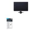 BoxWave Screen Protector Compatible with Wacom Intuos Pro M (PTH-660) - ClearTouch Crystal (2-Pack), HD Film Skin - Shields from Scratches view 1