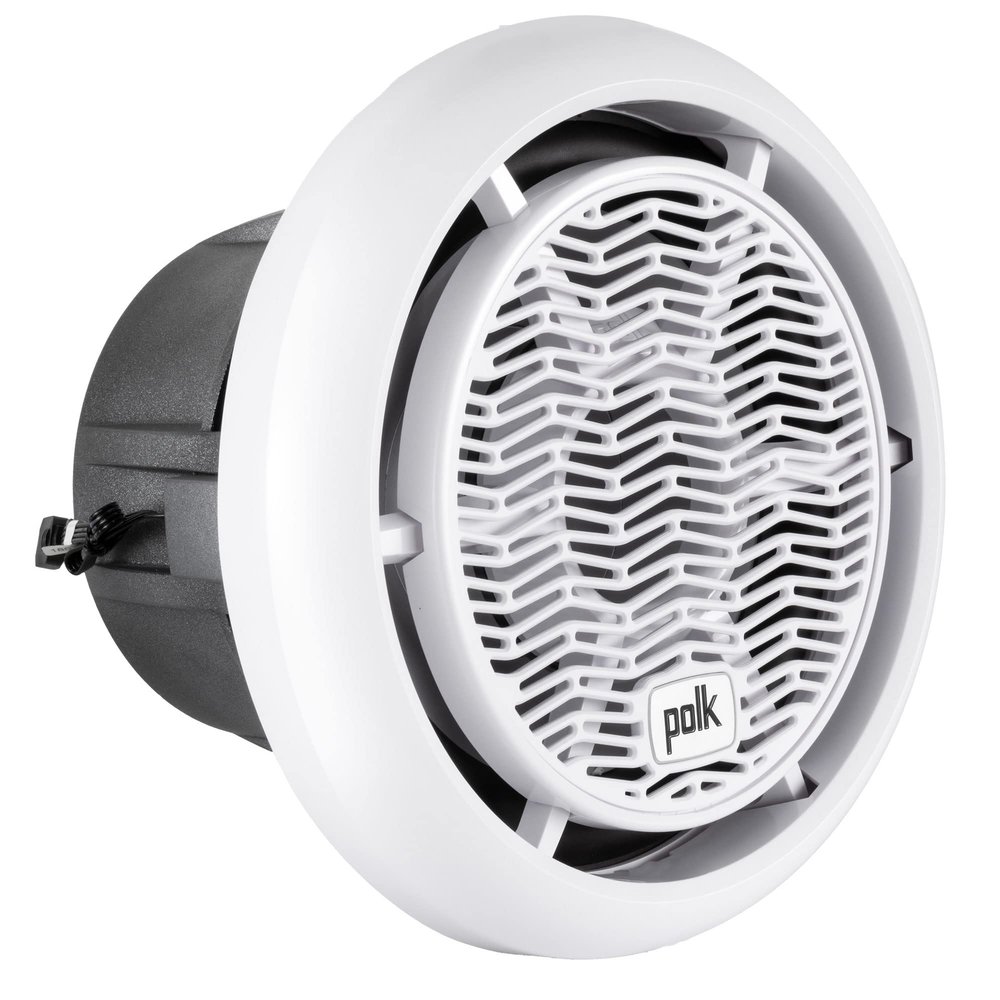 RecPro RV 5 Ohm Subwoofer Audio Speaker 10.8" 700W Max Power (1, White)