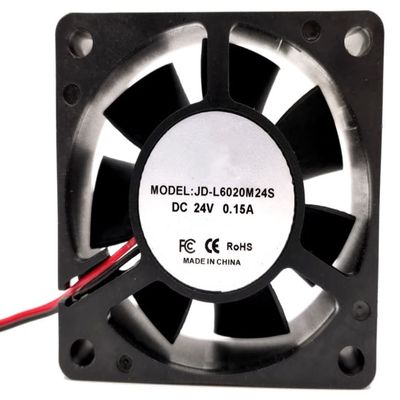 JD-L6020M24S 24V 0.15A 6020 Cooling Fan 60X60X20mm