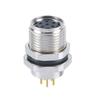 Elecbee 10pcs PCB Mount M8 Connectors Waterproof M8 A Coding 6 Pin Female Front Mount Socket view 1