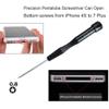 Fongmore P2 P5 P6 0.8mm 1.2mm 1.5mm TS1 TS4 TS5 Pentalobe Five-Star Screwdriver for iPhone MacBook Pro, Air Retina Assembly with Pry Tools_AB view 4