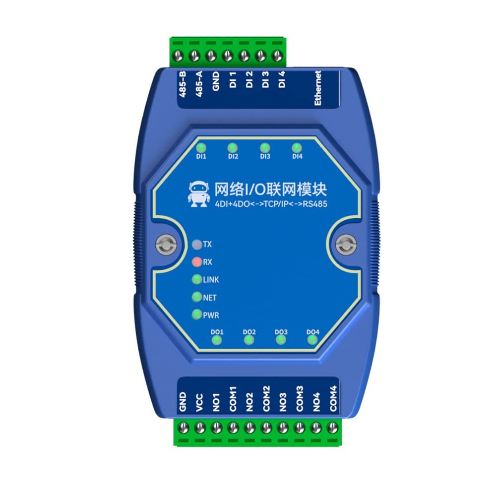 4DI+4DO ModBus Gateway ME31-AXAX4040 IoT Ethernet I/O Networking Modem TCP Server RJ45 RS485 Acquisition Control Module