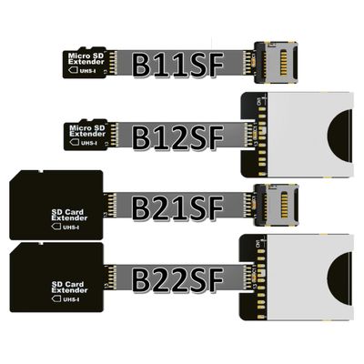 ADT-Link SD toSDHC SDXC UHS-I SD Card Extender Cable TF Memory Card Extension Card high-Speed Transmission Extension Flat Cable. (3cm, B22SF)