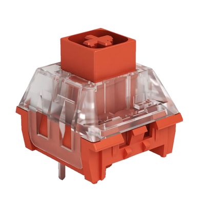 Ranked Kailh Box Key Switches for Mechanical Gaming Keyboards | Plate Mounted (Kailh Box Chinese Red, 65 Pcs)
