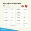 Ranked Kailh Box Key Switches for Mechanical Gaming Keyboards | Plate Mounted (Kailh Box Chinese Red, 65 Pcs) view 4