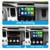4+64GB 8-Core Car Radio Stereo for Toyota Tundra 2007-2013 & Toyota Sequoia 2008-2019 Dash Upgrade, Android 14 GPS Navigation Multimedia Player with Car-Play&Android Auto FM AM DSP(for JBL/NO JBL) view 2