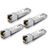 10Gtek ././/- +  , CAT.6a Copper Transceiver, Auto-Negotiation SFP+ Ethernet Module, up to 30-Meter, for Cisco SFP-10G-T-X, Ubiquiti, Netgear, Pack of 4 view 1