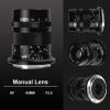Meike 60mm f2.8 RF-Mount Fixed Manual Focus Lenses Large Aperture APS-C Macro Lens Compatible with Canon EOS-R EOS-RP R5 R5C R6 R7 R10 Mirrorless Camera view 3