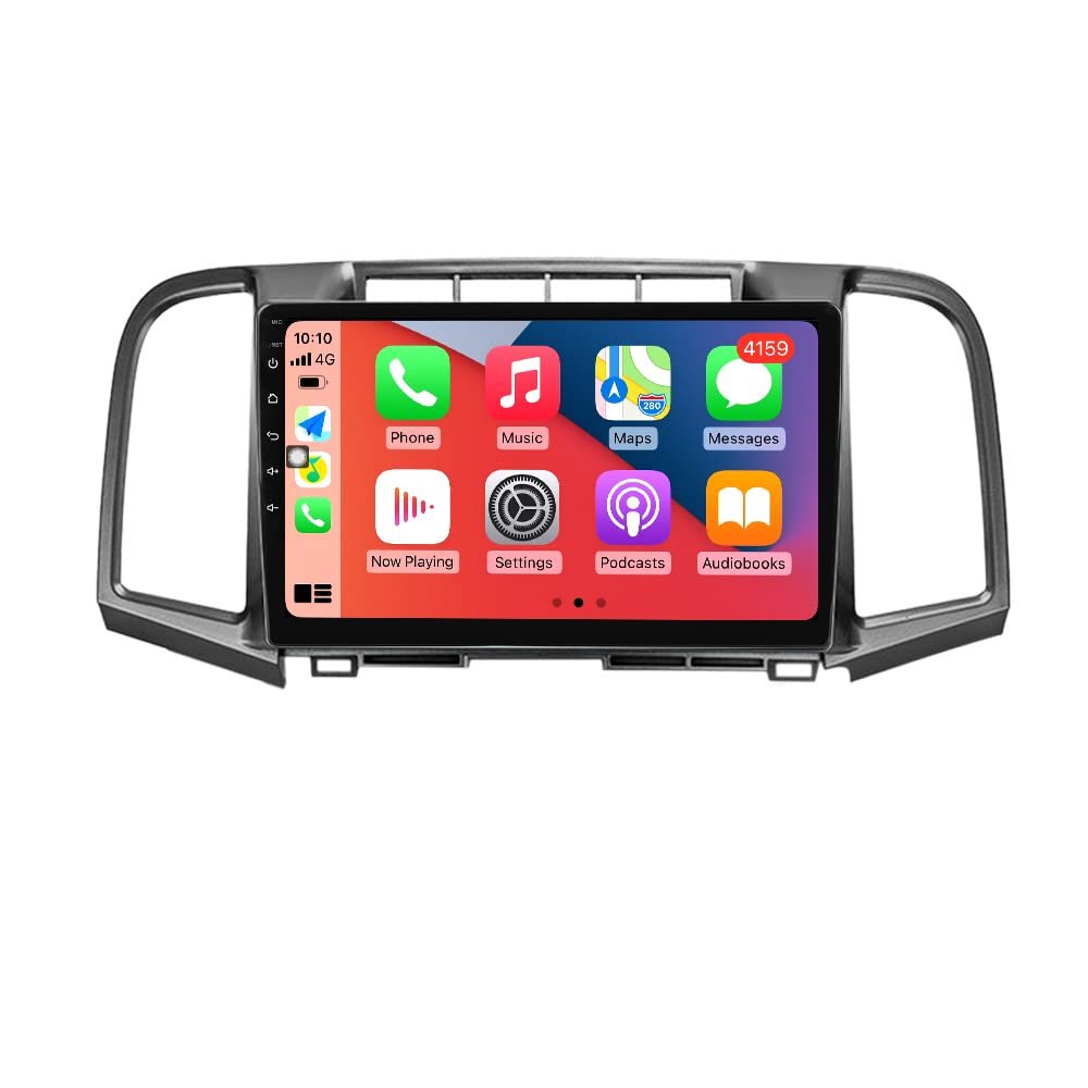 8+128GB 8Core Android Car Stereo for Toyota Venza 2008-2016 Bluetooth Car Radio GPS Navigation,IPS Touch Screen Head Unit with Car-Play Android Auto,FM/AM,SWC (Support for JBL System)