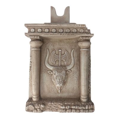 Bull Head Double Axe Bull's Horns Minoan Symbol Knossos Wall Tablet Relief