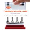 600A Max Bus Bar Power Distribution Block Junction Block 4 X 3/8" Terminal Studs Also Used As 5/16" Bus Bar for Truck Car RV (Red) view 4