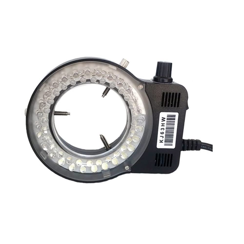 144/56 LED Frosted Adjustable Ring Light Illuminator Lamp for Industry Microscope Industrial Camera Magnifier (Color : 56LED)