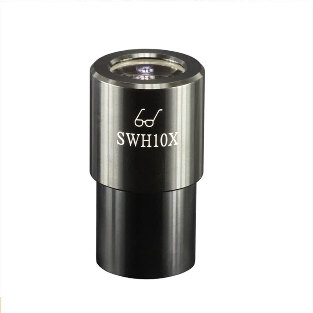 10X Ultra Wide Angle High Eyepoint Eyepiece Super Wide View Field for Stereo Microscopes with High Grade Anti-Reflection Coating