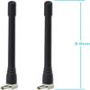 4G LTE Antenna 3dBi Mini External TS9 Antenna for Verizon AT&T T-Mobile Sprint 4G LTE Mobile Hotspot MiFi Router Cellular Mobile Broadband Modem USB Modem Dongle Adapter 2pack view 2