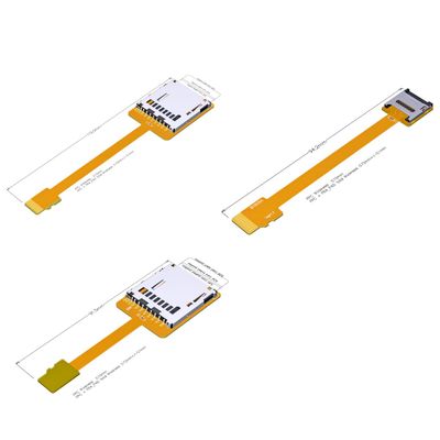 ADTLINK SD UHS-I Micro SD to SD/Micro SD FPC Socket Adapter extensio Cable (B1909B)