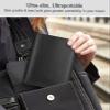 Moko Slim Sleeve Compatible with 6.8" Kindle Paperwhite 2021/7" Kindle Colorsoft Signature Edition 2024, Anti-Scratch PU Leather Case Cover Soft Felt Lining Protective Insert Carrying Pouch, Black view 2