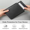 Moko Slim Sleeve Compatible with 6.8" Kindle Paperwhite 2021/7" Kindle Colorsoft Signature Edition 2024, Anti-Scratch PU Leather Case Cover Soft Felt Lining Protective Insert Carrying Pouch, Black view 4
