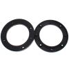 FDXGYH 2 Pcs 6.5-Inch Auto Car Universal Fit ABS Speaker Spacers Car Stereo Speaker Spacer Adaptor Ring Mounting Bracket (Black) view 4