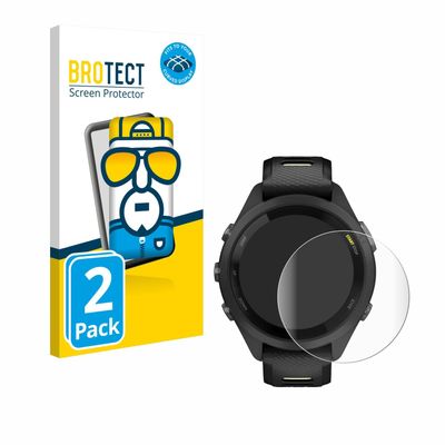 brotect 3D Curved Screen Protector Compatible with Garmin Forerunner 265S (42 mm) (2 Pack) - Full Screen Coverage