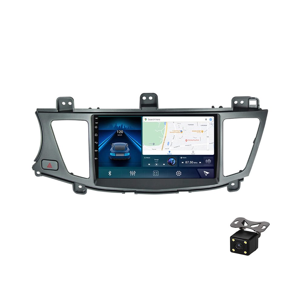 Car Stereo MP5 Player 9 Inch Touchscreen Head Unit for Kia K7 Cadenza 2011-2015 with Backup Camera GPS Navigation Support Carplay/Auto/Mirrorlink/DSP/1080P Video/FM Car Radio,M700s 8g+128g