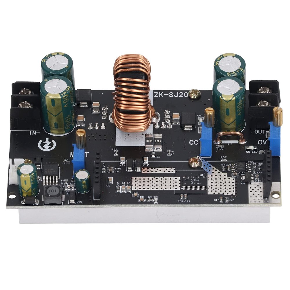 MPPT Solar Charge Controller 300W 20A with LCD Display and DC Boost, 7-80V Input to 1.4-79V Output for Solar Battery Charging