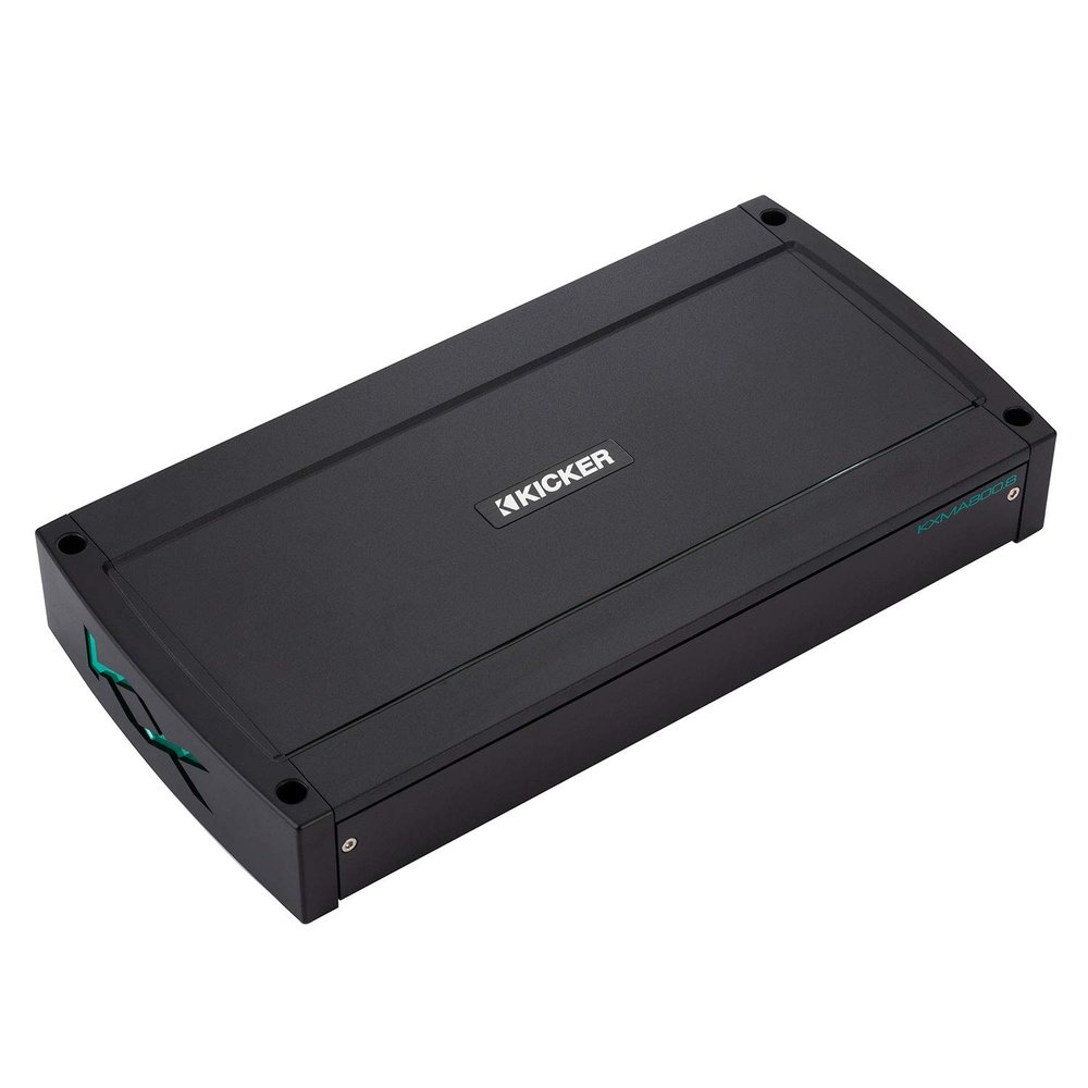 KICKER KXMA800.8 8X100w 8-Ch Full-Range Class D Amp; RoHS Compliant (Renewed)